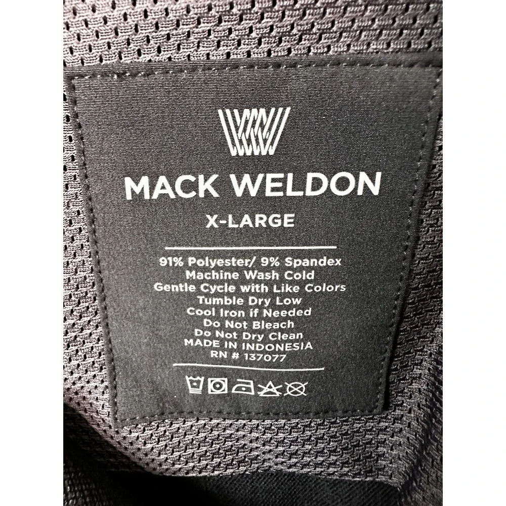 Mack Weldon Pants Mens XL Gray Radius Flex Jogger Performance Stretch Athletic